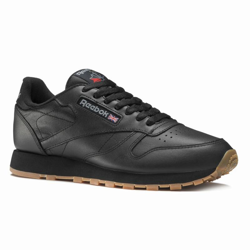 Tenisi Reebok Classic Leather Barbati Negrii Romania YM5519IU